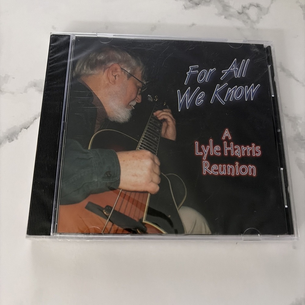 A Lyle Harris Reunion For All We Know CD 2002 New & Sealed Rare HTF